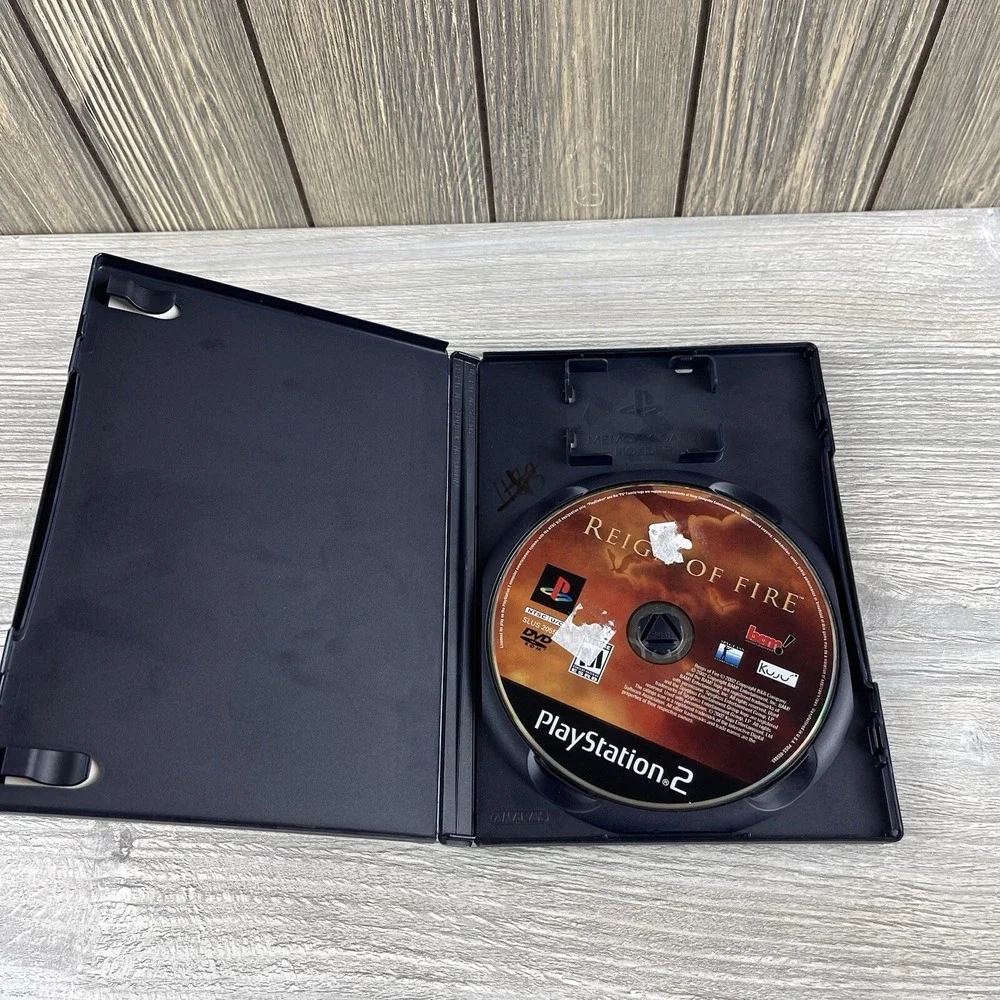 Reign of Fire PS2 Sony Playstation 2 Video Game Tested Working